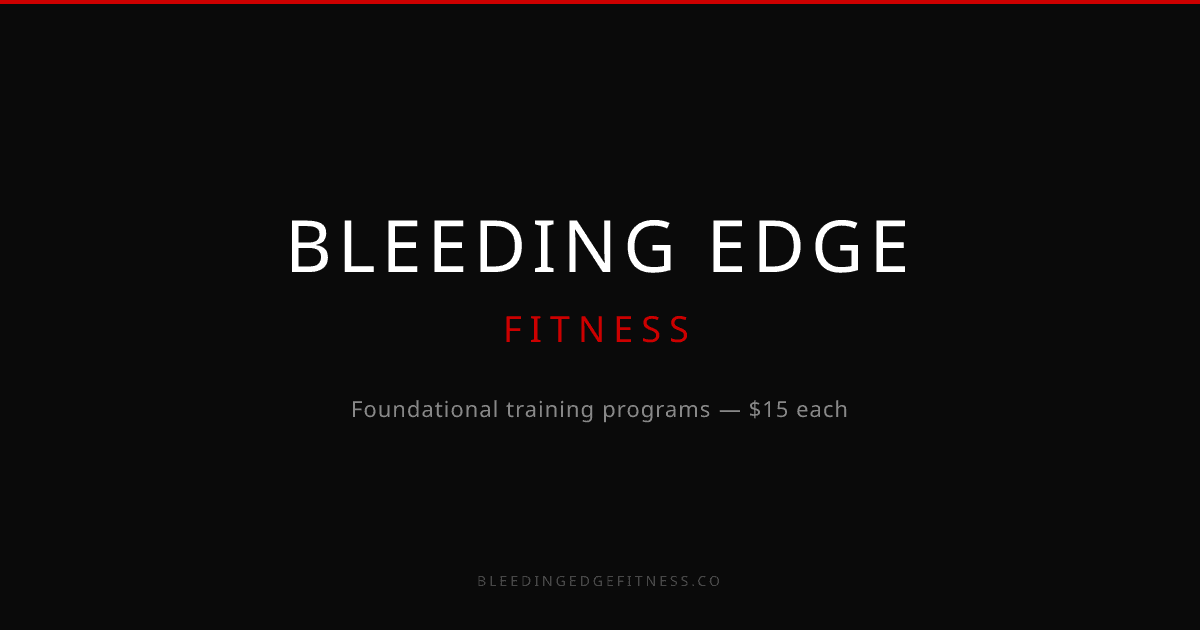 Bleeding Edge Fitness preview